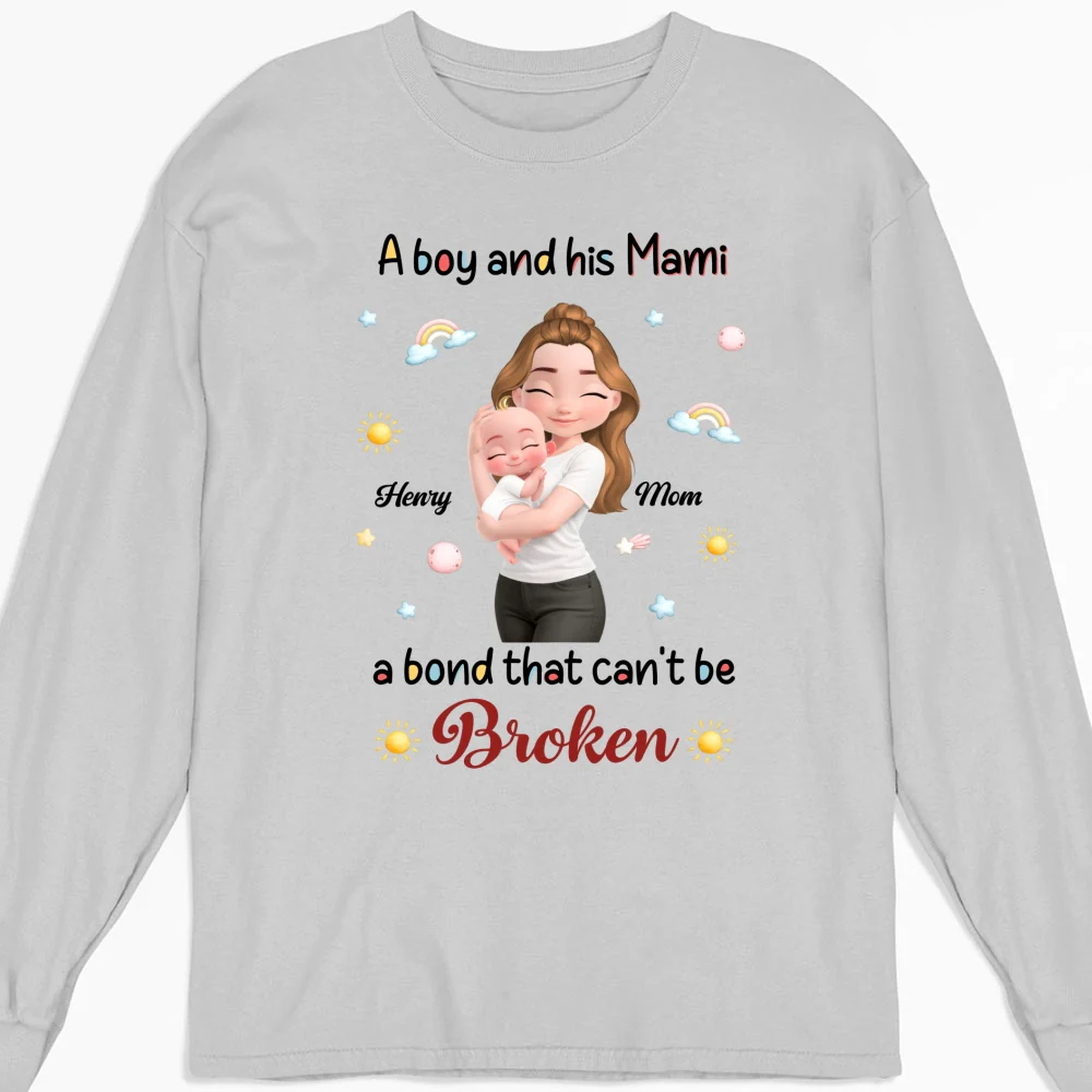 A Baby And Mama - Personalized Custom Shirt - Image 11