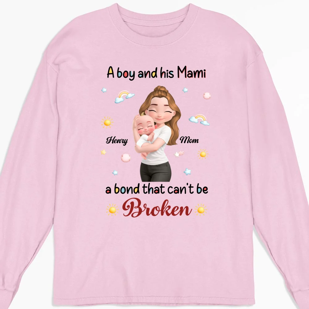 A Baby And Mama - Personalized Custom Shirt - Image 12