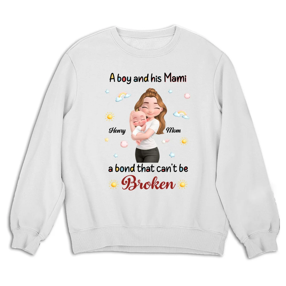 A Baby And Mama - Personalized Custom Shirt - Image 13
