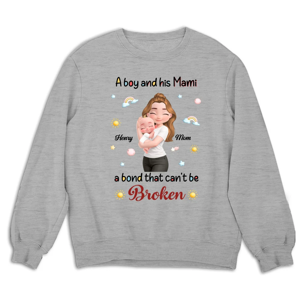 A Baby And Mama - Personalized Custom Shirt - Image 14