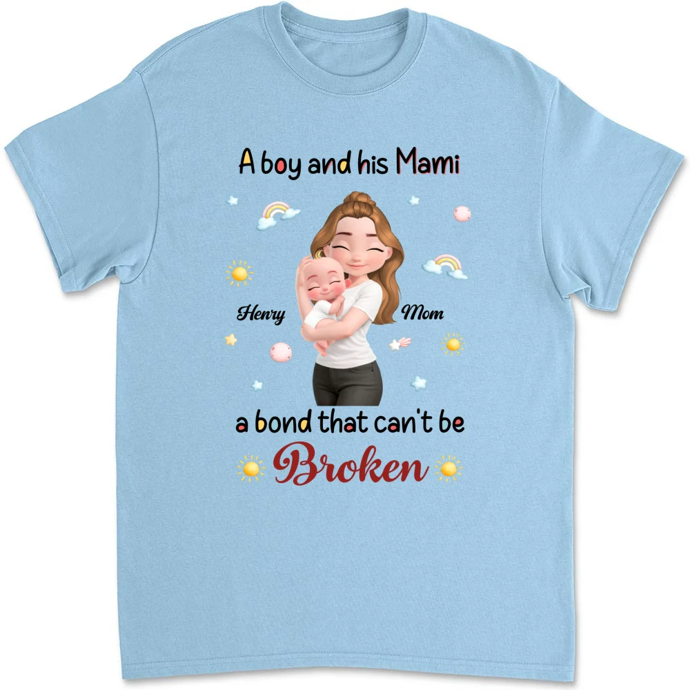 A Baby And Mama - Personalized Custom Shirt - Image 8