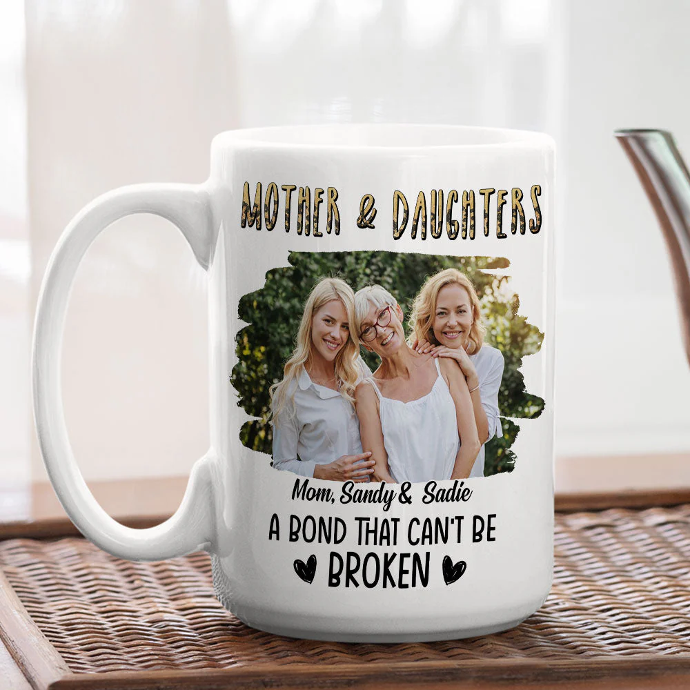 A Bond That Can't Be Broken Photo - Personalized Custom Coffee Mug - Image 5