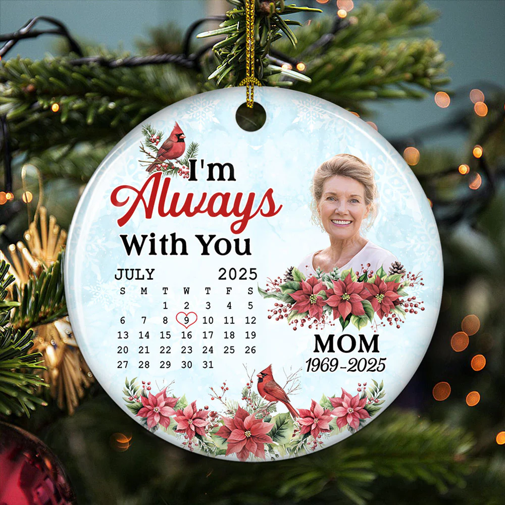 A Day To Remember - Personalized Custom Ceramic Ornament - Image 4