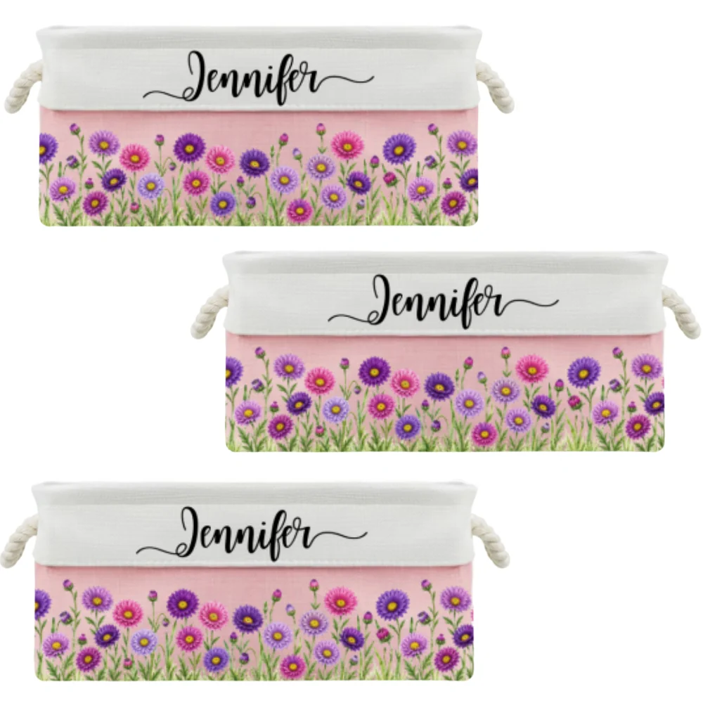 A Garden Full Of Love - Personalized Custom Storage Basket - Image 11