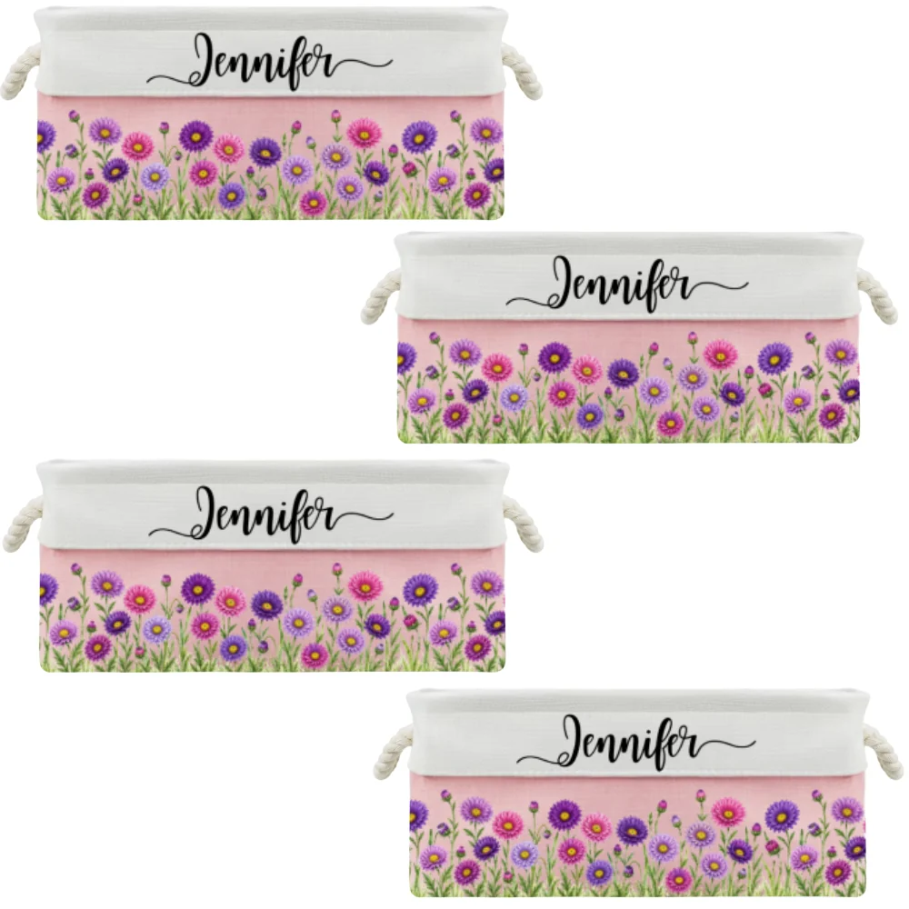 A Garden Full Of Love - Personalized Custom Storage Basket - Image 12