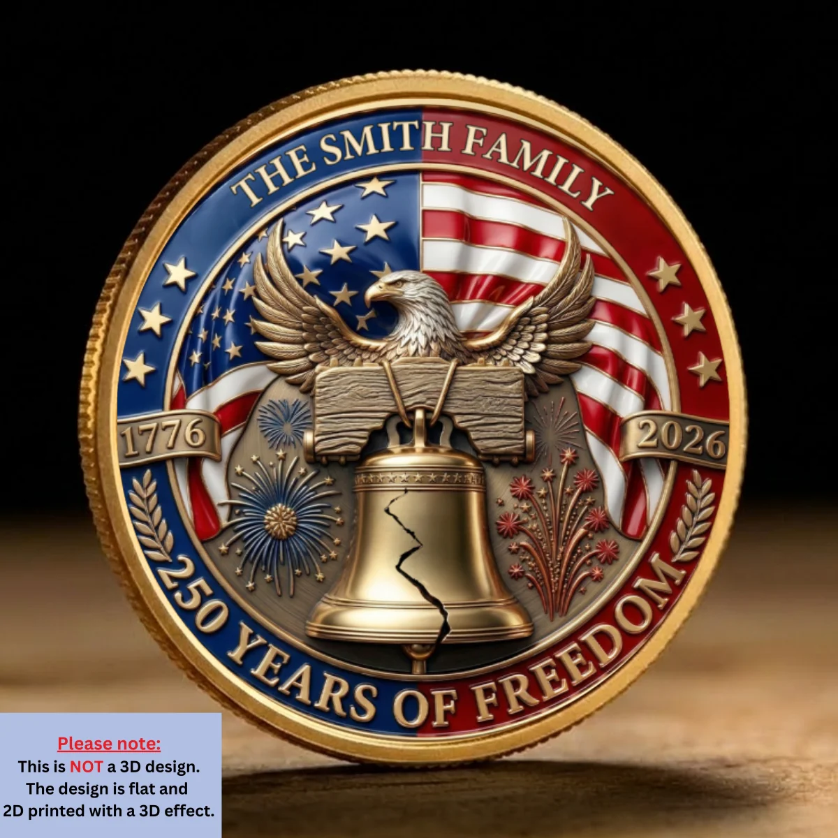 A Legacy Of Freedom - Personalized Custom Commemorative Keepsake Coin - Image 10