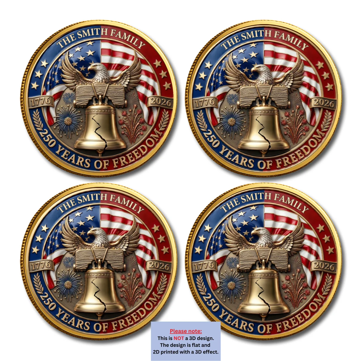 A Legacy Of Freedom - Personalized Custom Commemorative Keepsake Coin - Image 13
