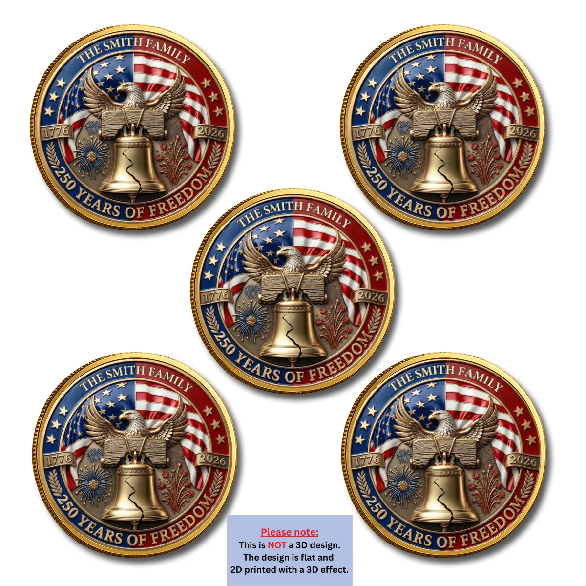 A Legacy Of Freedom - Personalized Custom Commemorative Keepsake Coin - Image 14