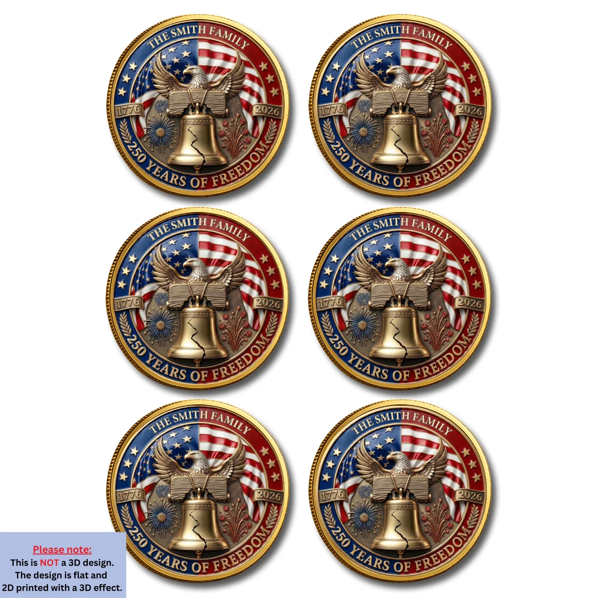A Legacy Of Freedom - Personalized Custom Commemorative Keepsake Coin - Image 15