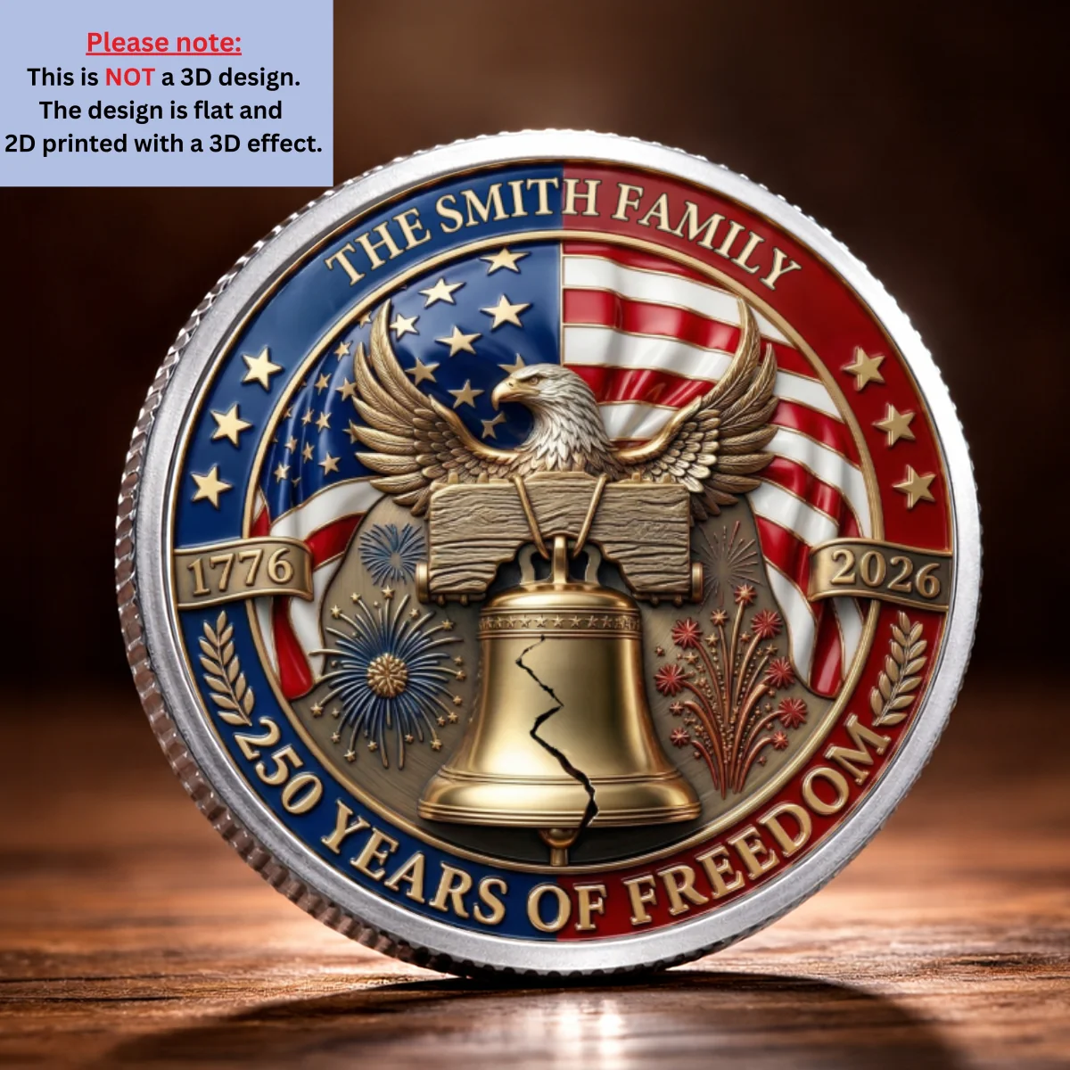 A Legacy Of Freedom - Personalized Custom Commemorative Keepsake Coin - Image 16