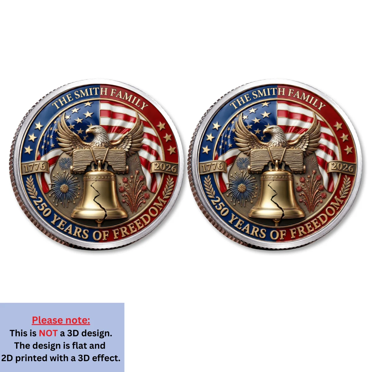 A Legacy Of Freedom - Personalized Custom Commemorative Keepsake Coin - Image 17