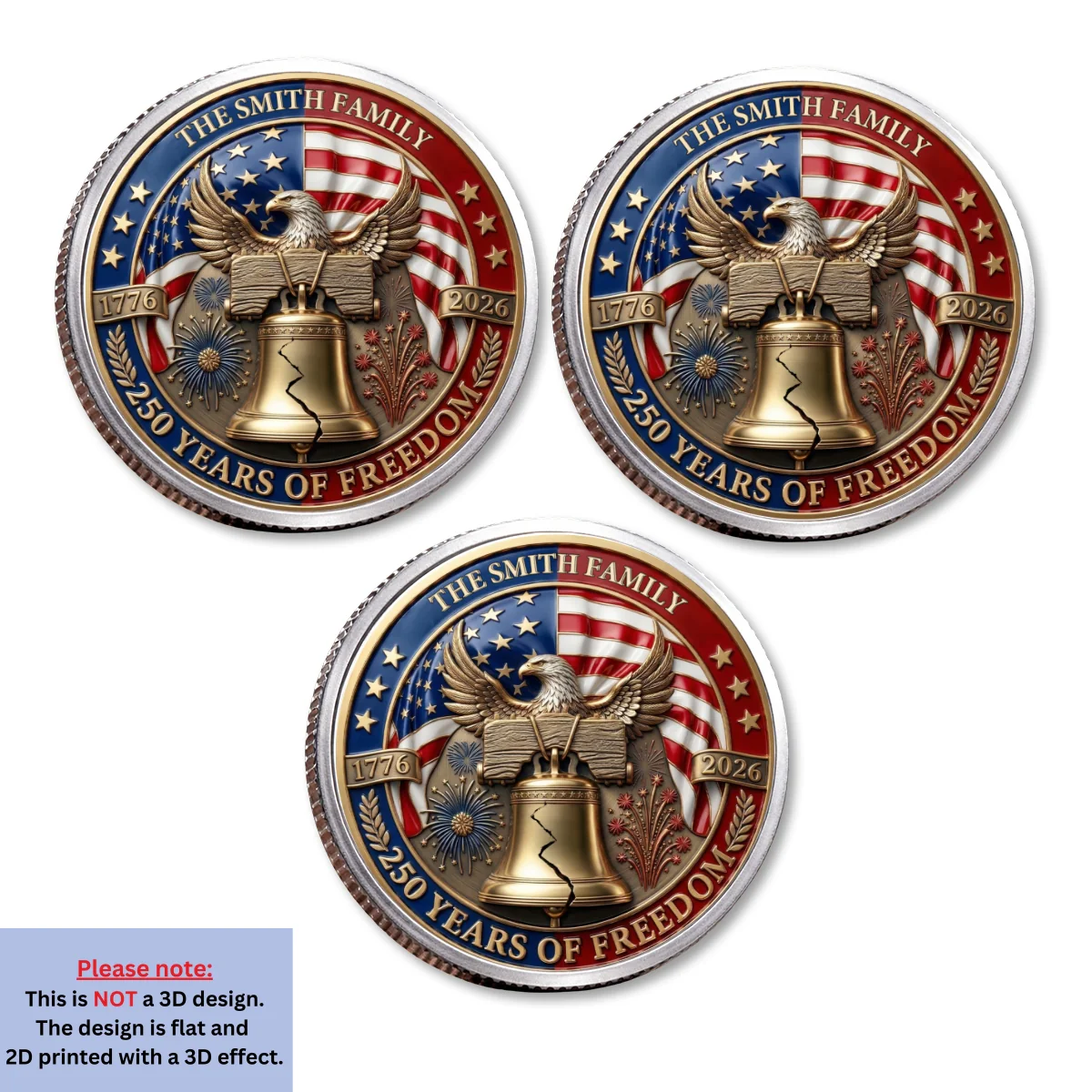 A Legacy Of Freedom - Personalized Custom Commemorative Keepsake Coin - Image 18