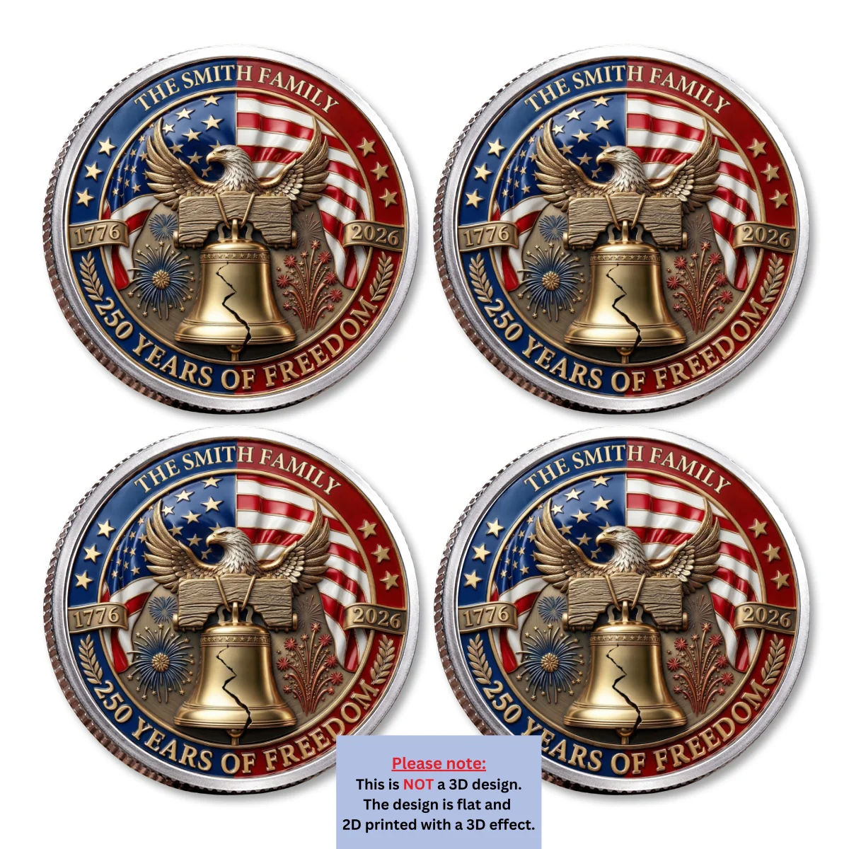 A Legacy Of Freedom - Personalized Custom Commemorative Keepsake Coin - Image 19