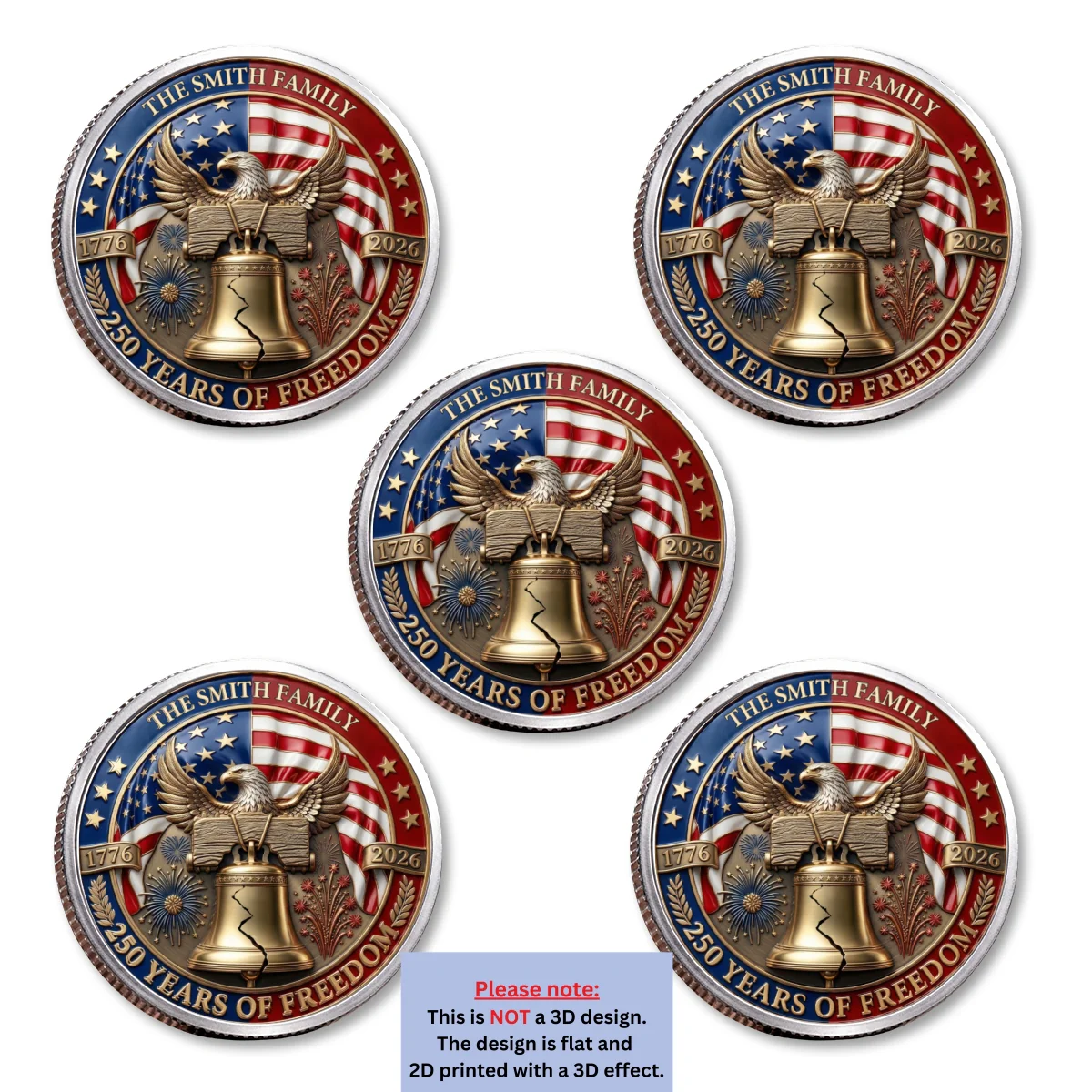 A Legacy Of Freedom - Personalized Custom Commemorative Keepsake Coin - Image 20