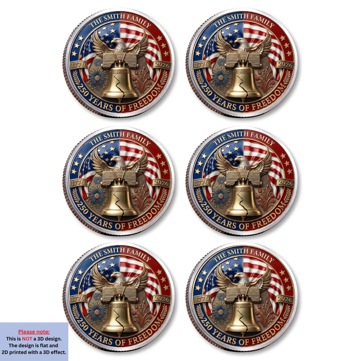 A Legacy Of Freedom - Personalized Custom Commemorative Keepsake Coin - Image 21