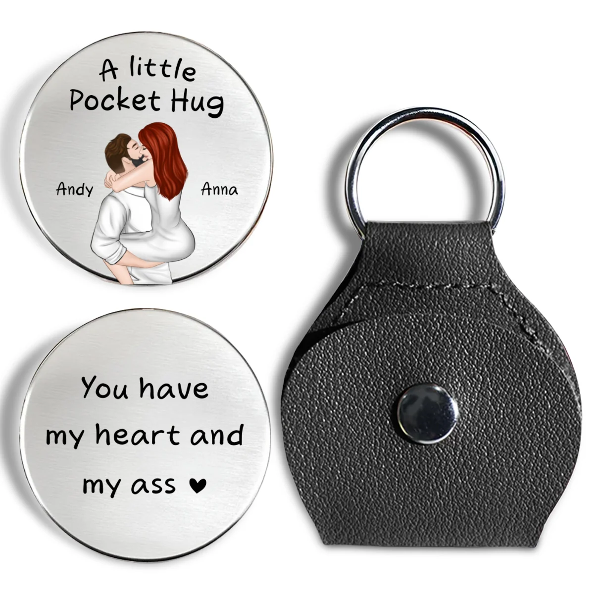 A little Pocket Hug - Personalized Custom Pocket Hug - Image 6