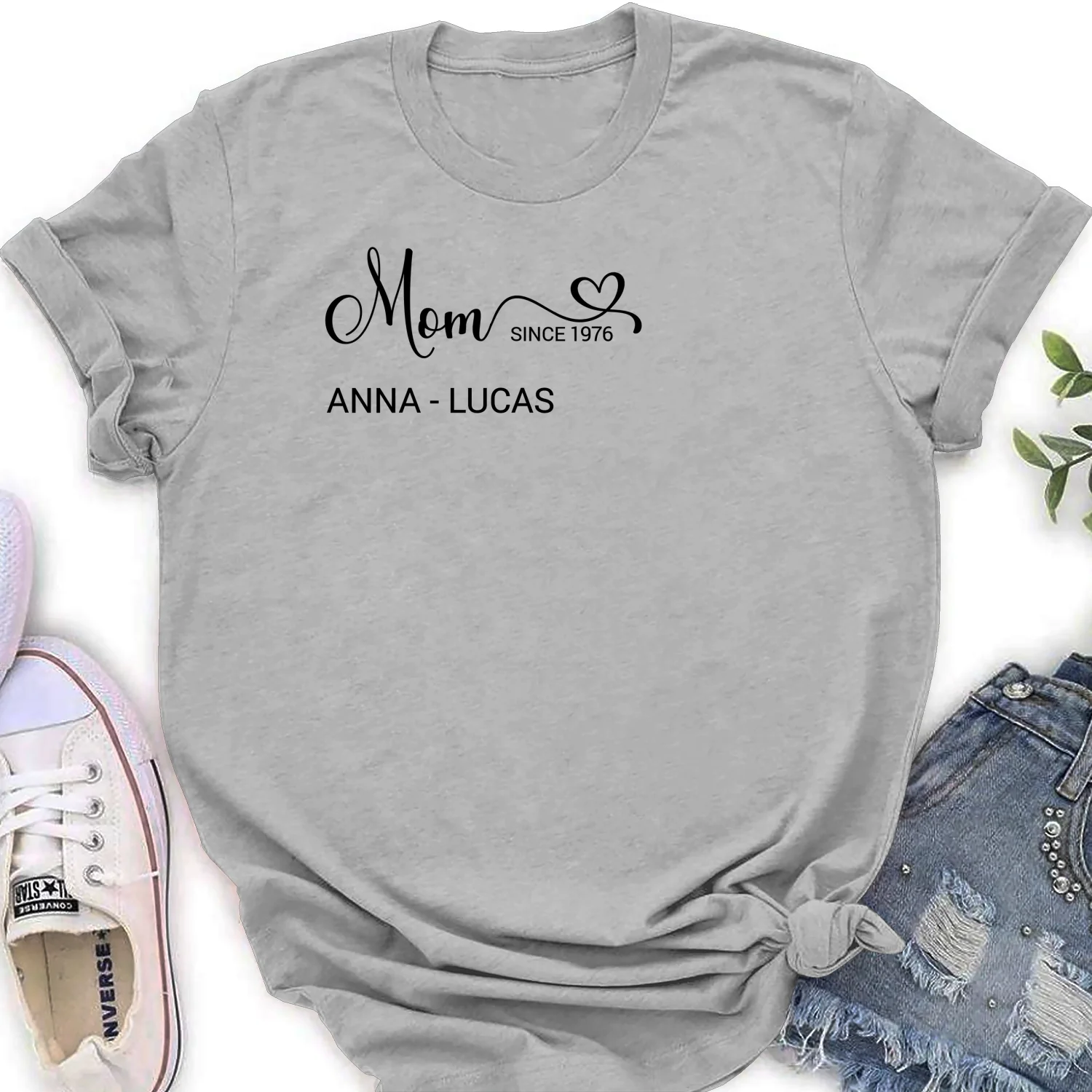 A Mom Grandma Great Grandma - Personalized Custom Shirt - Image 14