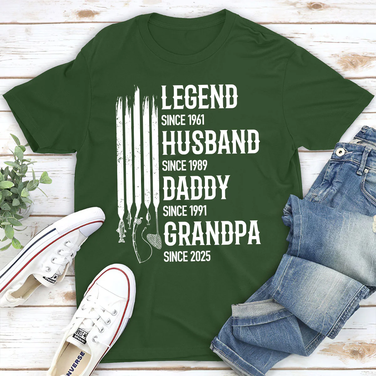A Reel Legend - Personalized Custom Shirt - Image 3