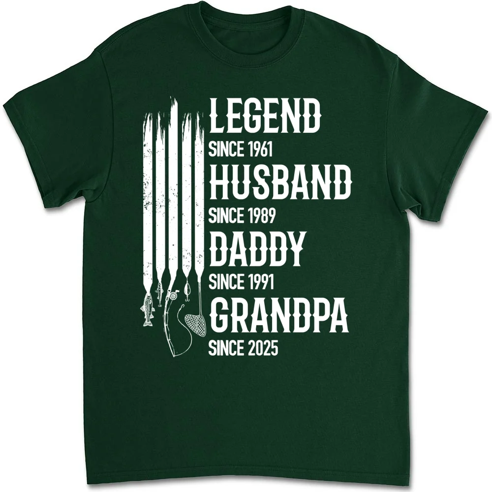 A Reel Legend - Personalized Custom Shirt - Image 7