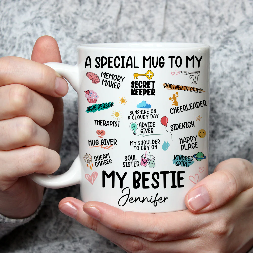 A Special Mug To My Love - Personalized Custom Coffee Mug - Image 2