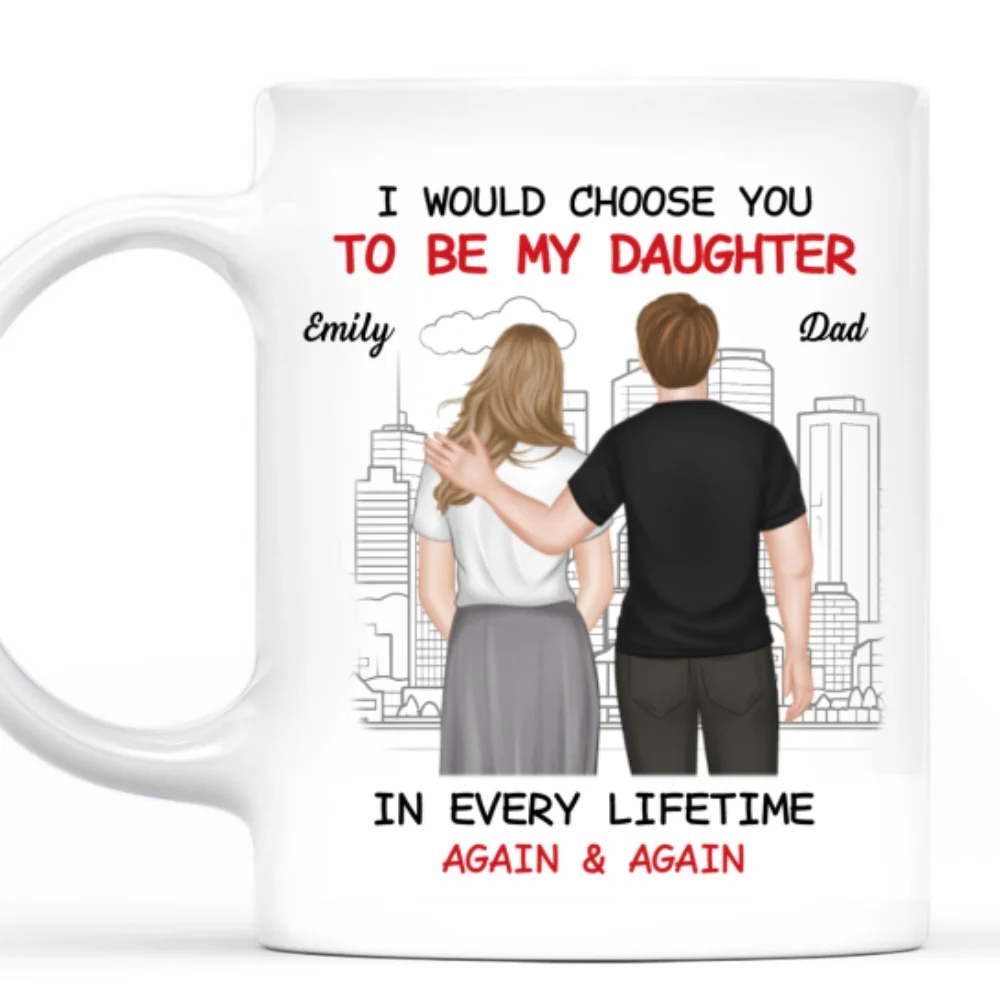 Always Choose You 2 - Personalized Custom Coffee Mug - Image 8
