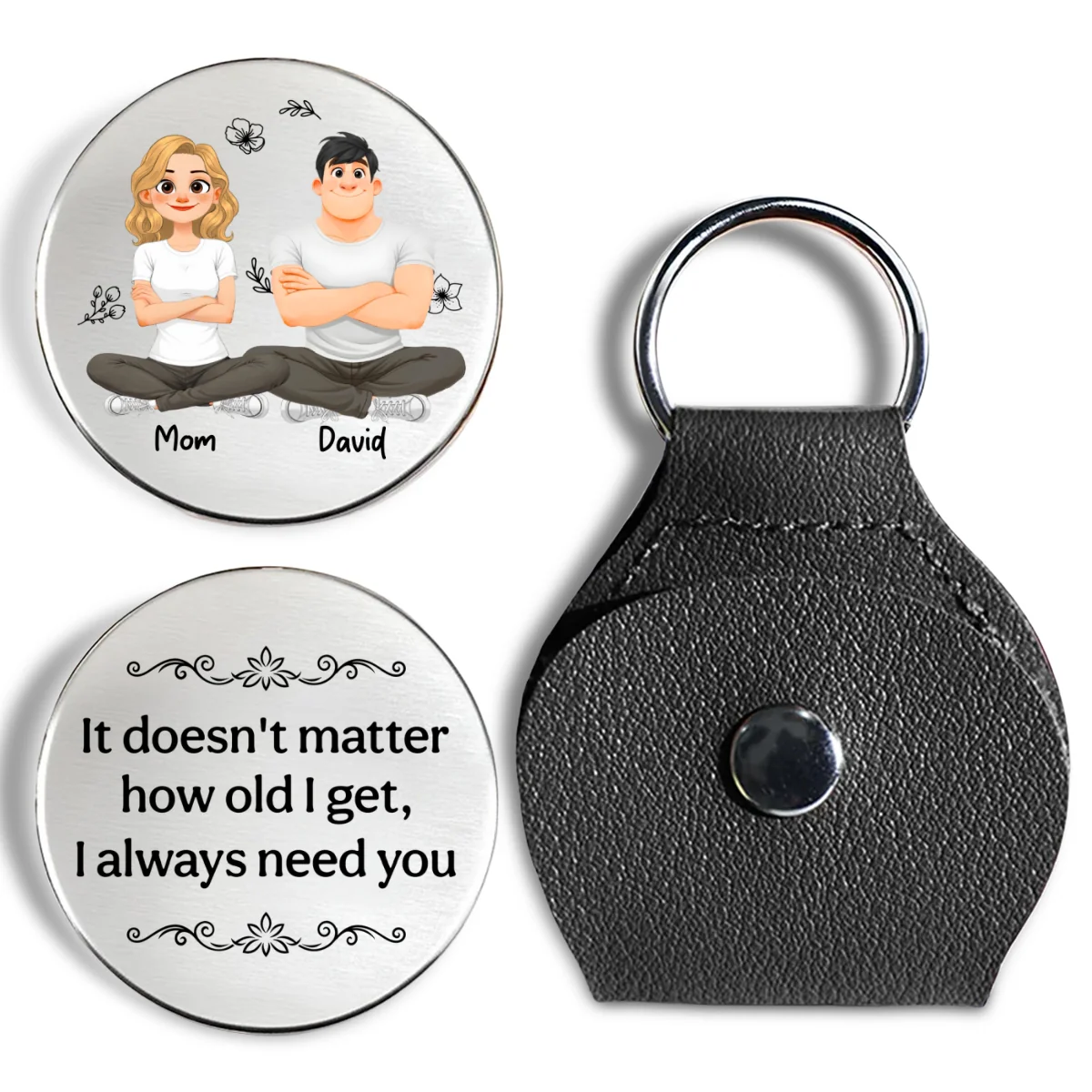Always Need You Despite Anything - Personalized Custom Pocket Hug - Image 7