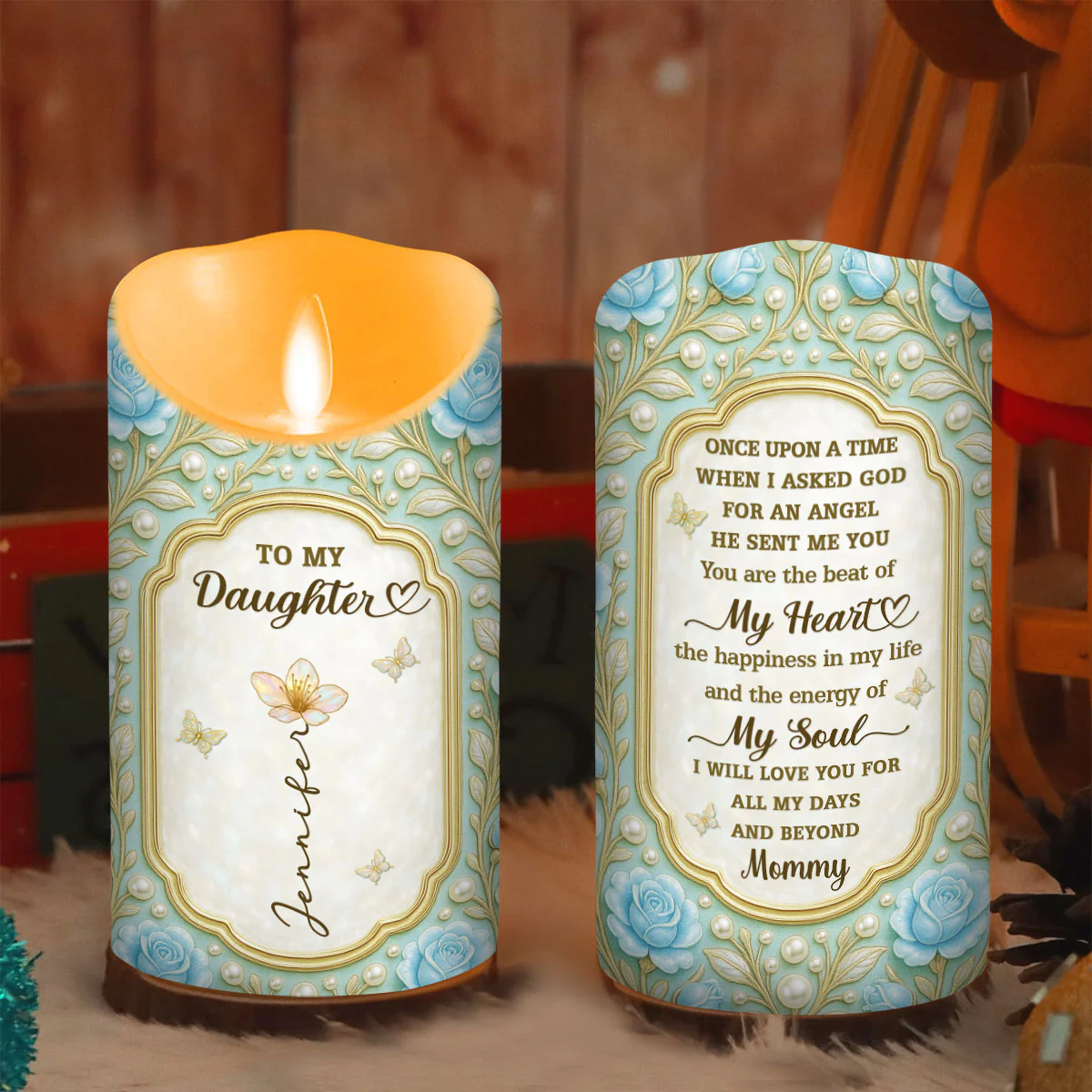 Always With You - Personalized Custom LED Candle - Image 5