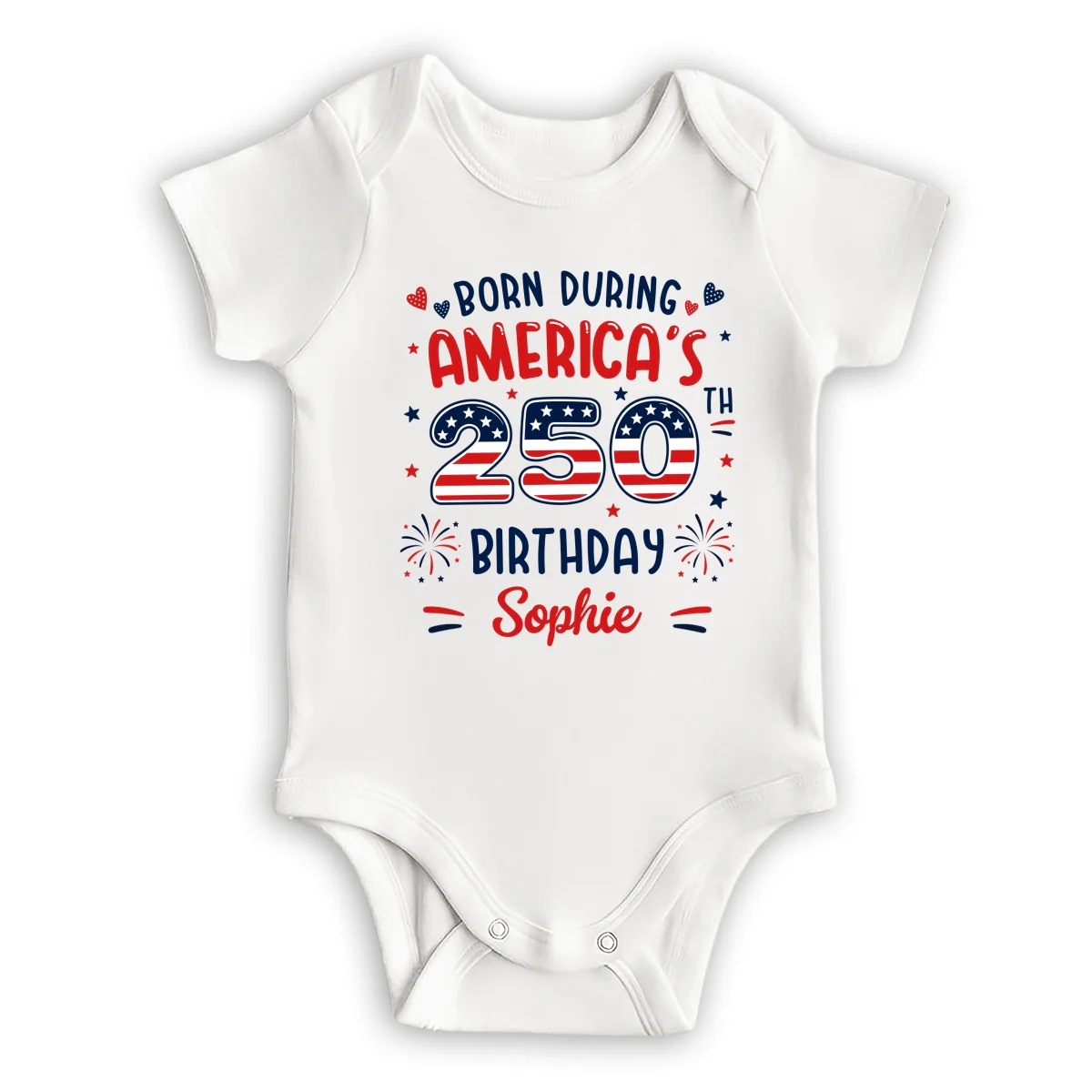 American Baby - Personalized Custom Baby Onesie - Image 6