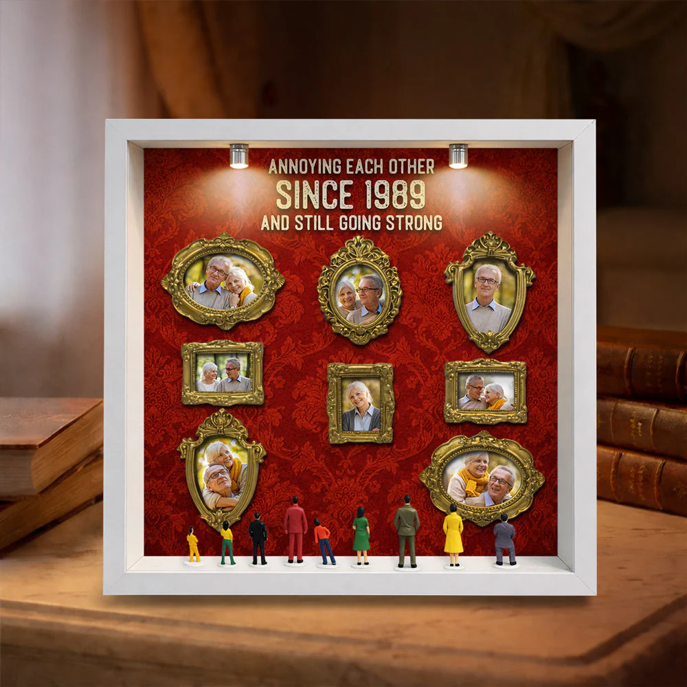 Annoying Each Other - Personalized Custom Museum Frame