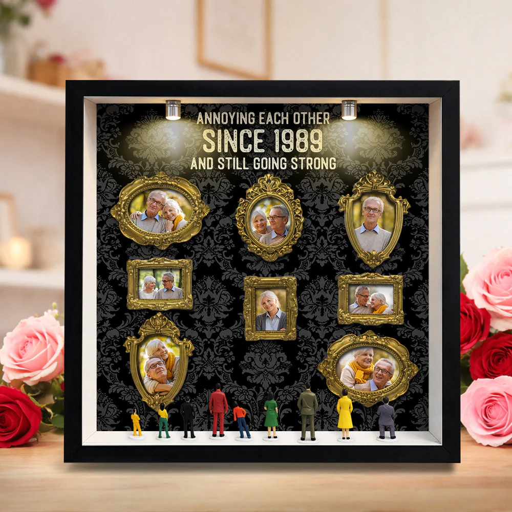 Annoying Each Other - Personalized Custom Museum Frame - Image 2