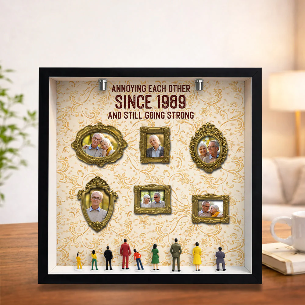 Annoying Each Other - Personalized Custom Museum Frame - Image 4