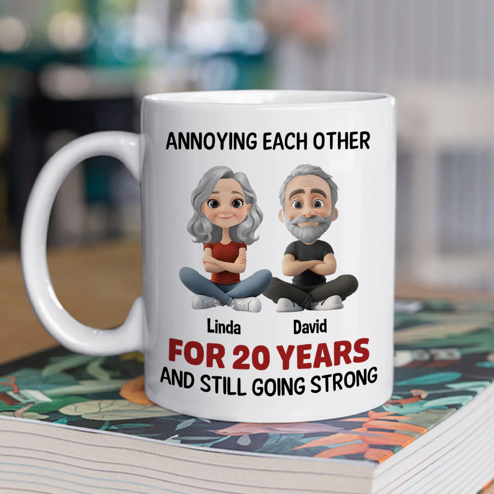 Annoying For Years Couple - Personalized Custom Coffee Mug - Image 2