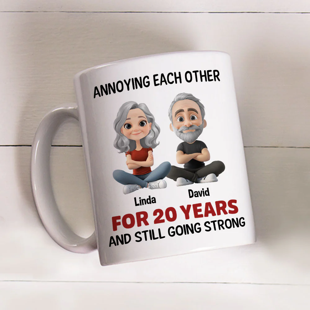Annoying For Years Couple - Personalized Custom Coffee Mug - Image 4