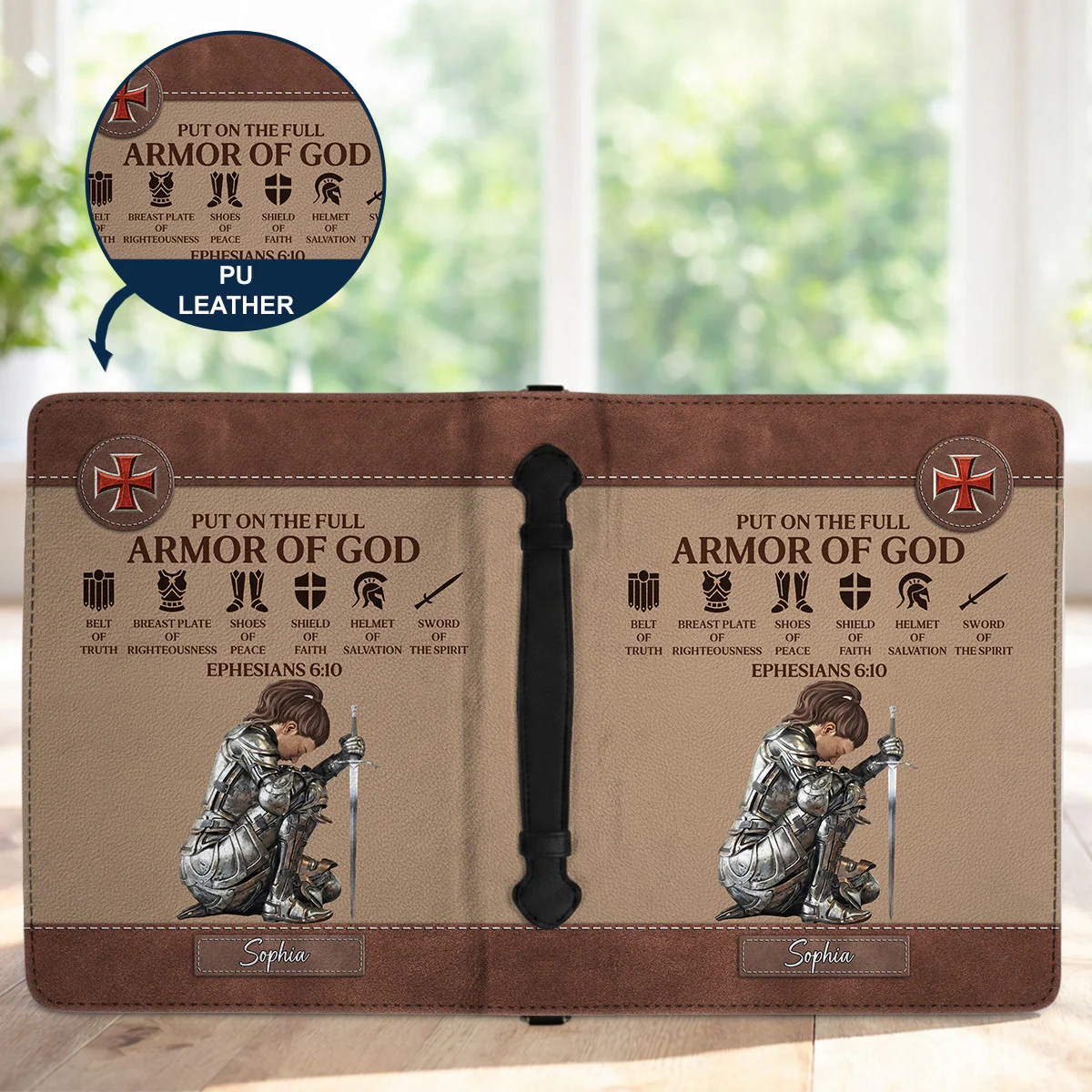 Armor Of God - Personalized Custom Bible Cover - Image 6