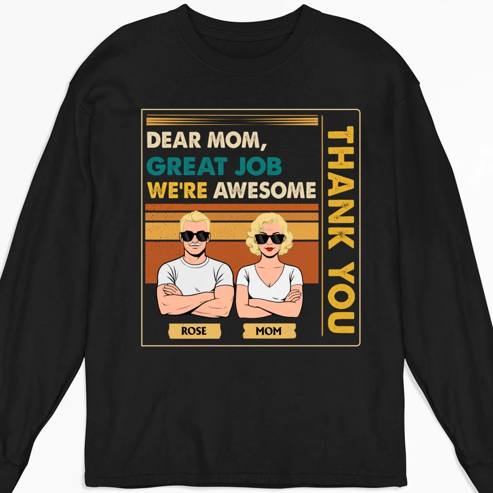 Awesome Mommy - Personalized Custom Shirt - Image 10