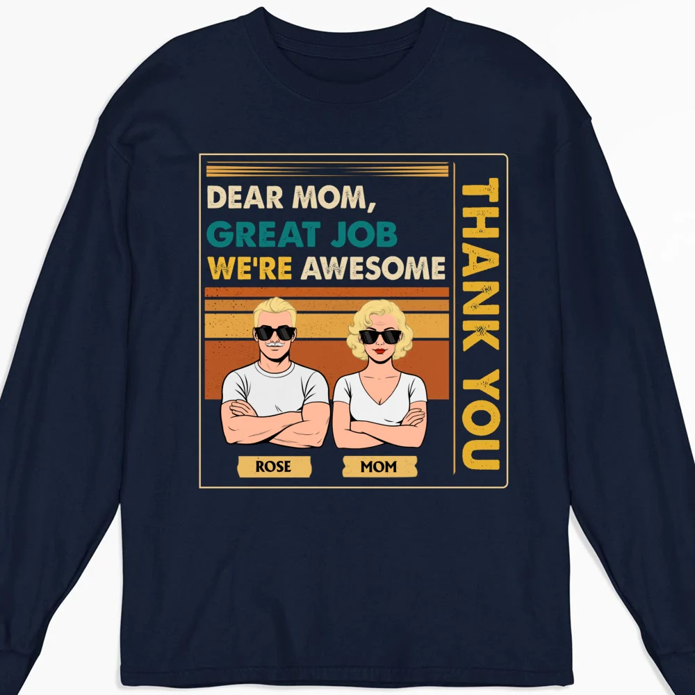 Awesome Mommy - Personalized Custom Shirt - Image 12