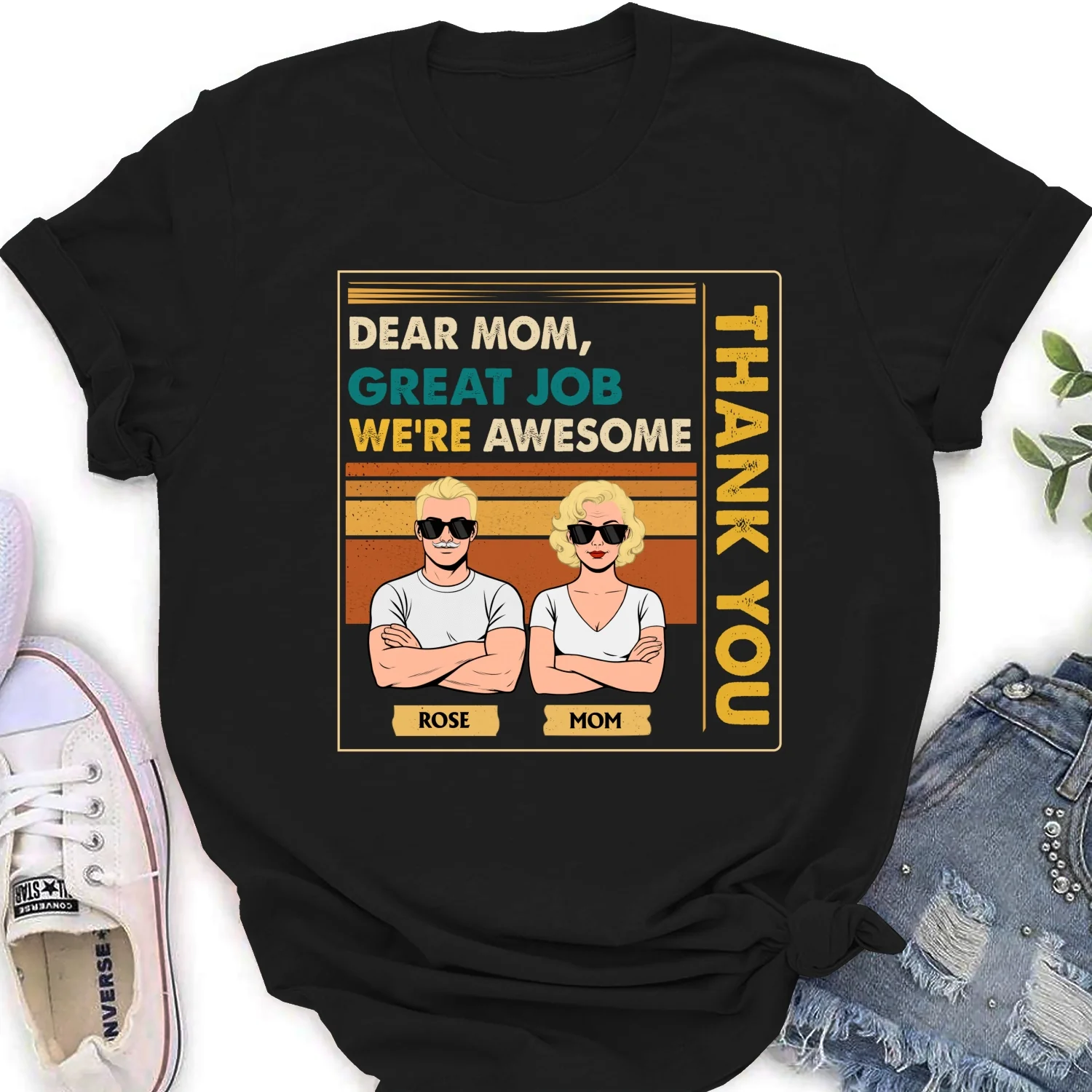 Awesome Mommy - Personalized Custom Shirt - Image 13