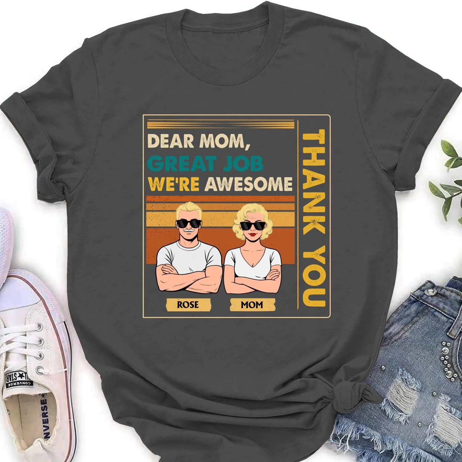Awesome Mommy - Personalized Custom Shirt - Image 14
