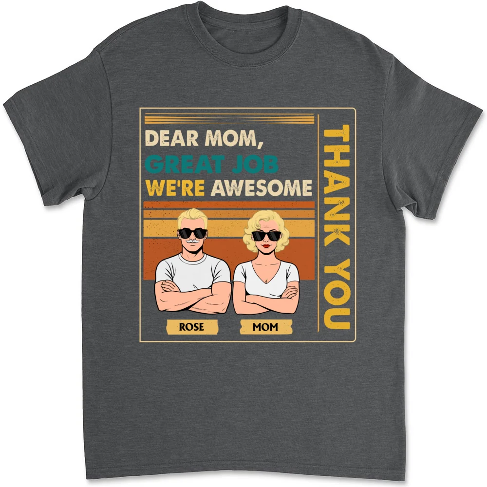 Awesome Mommy - Personalized Custom Shirt - Image 7