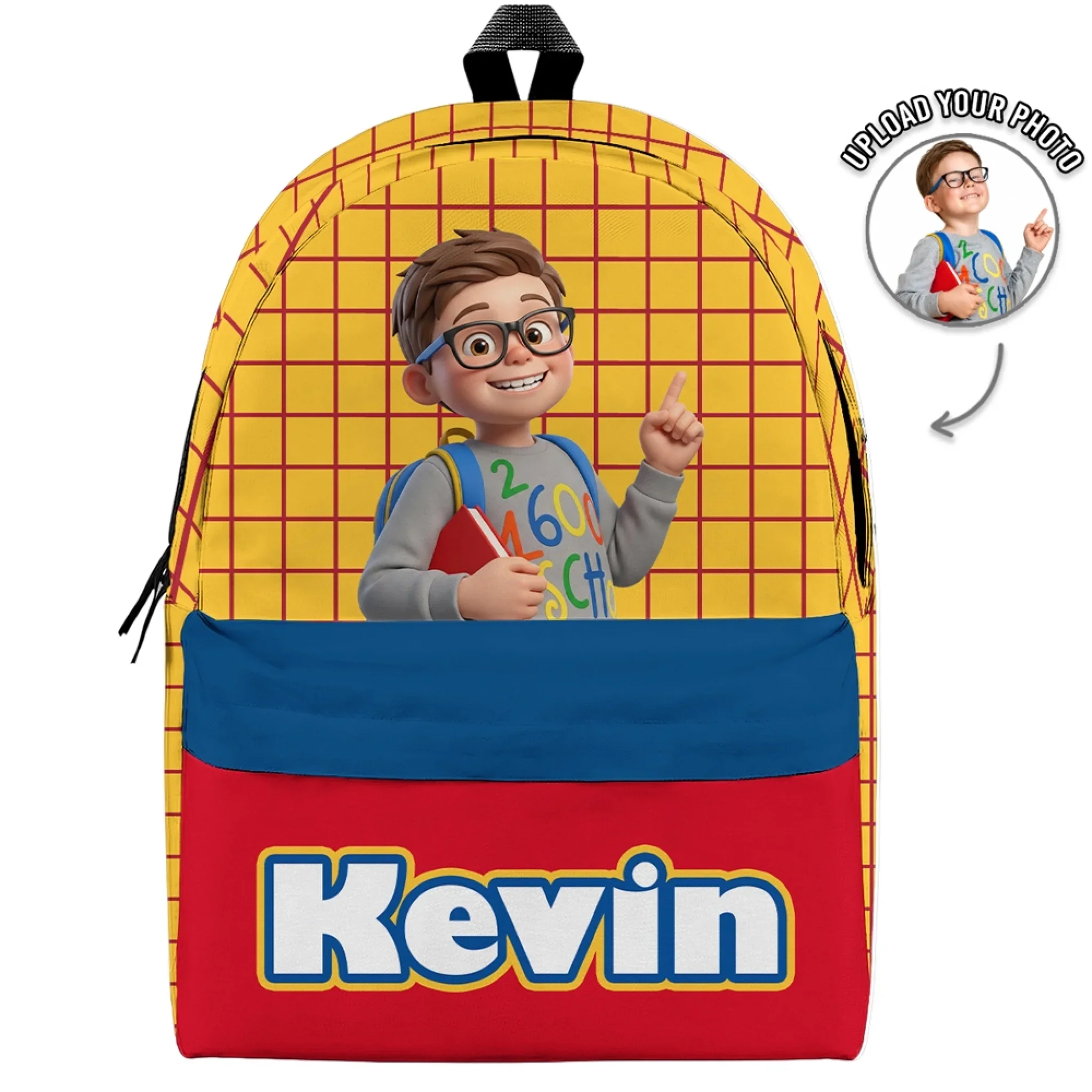 Back To School Story - Personalized Custom Backpack