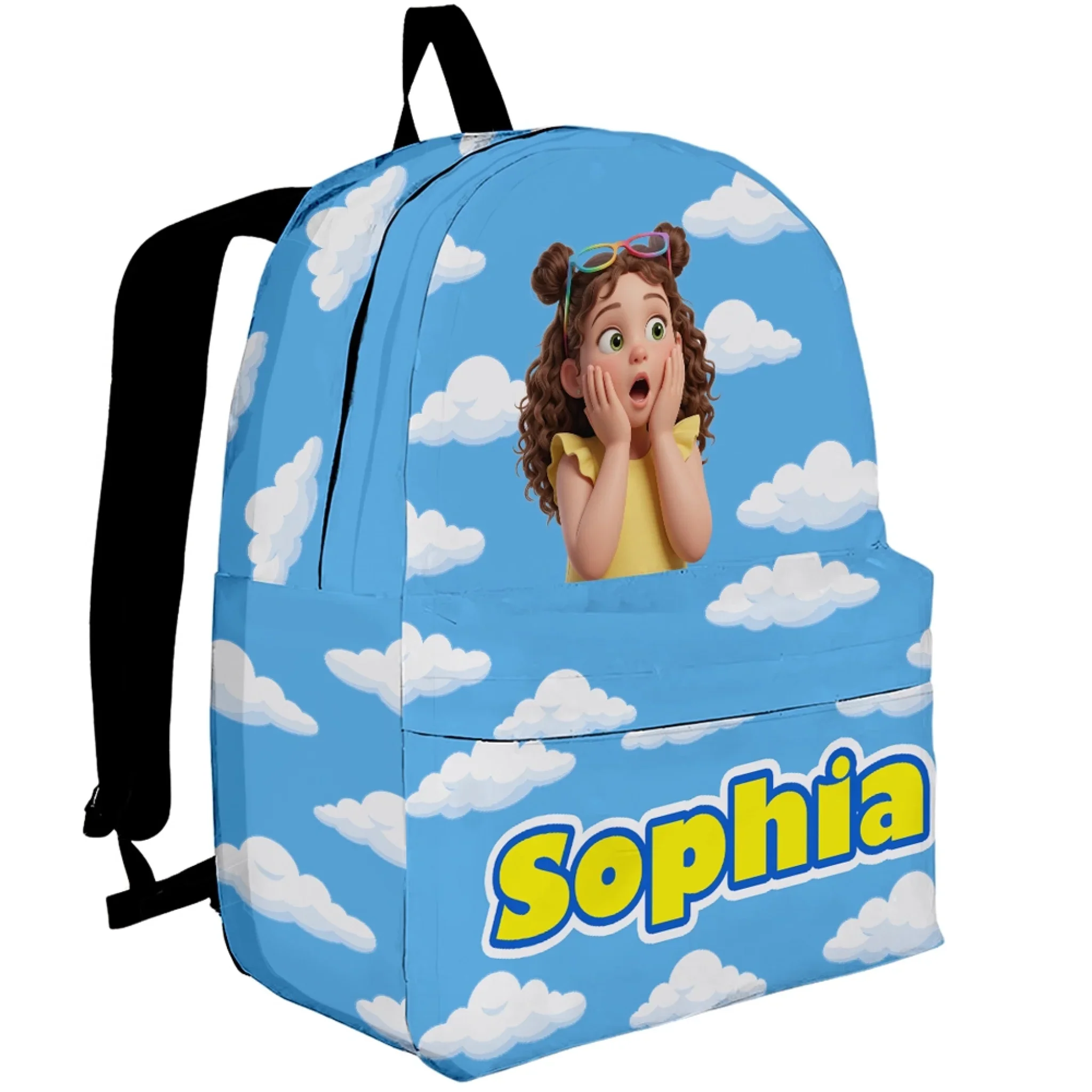 Back To School Story - Personalized Custom Backpack - Image 2