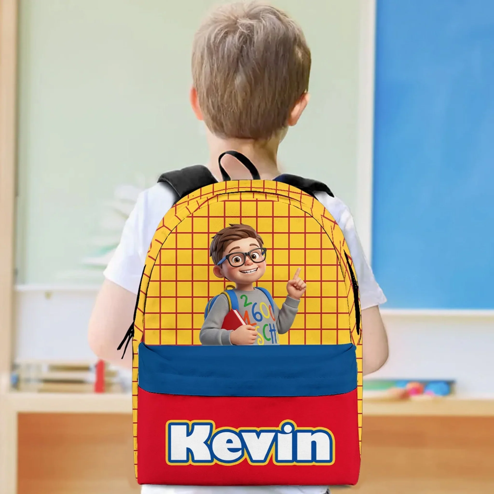 Back To School Story - Personalized Custom Backpack - Image 4