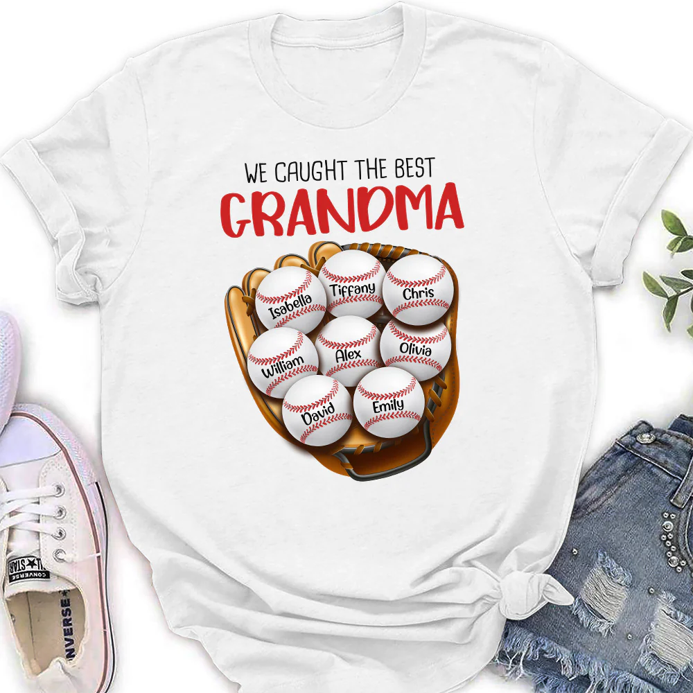 Basket Grandma - Personalized Custom Shirt - Image 5