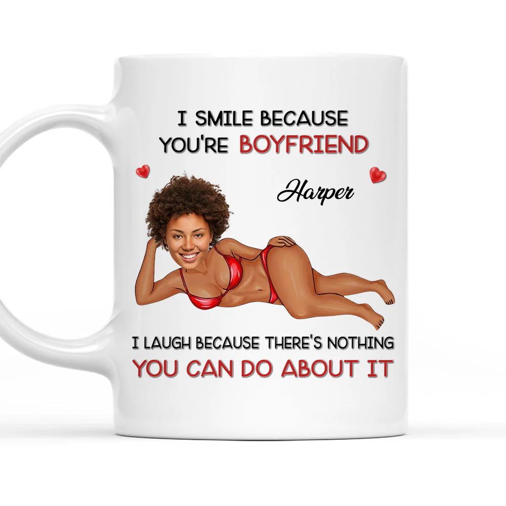 Because You Are My Husband - Personalized Custom Coffee Mug