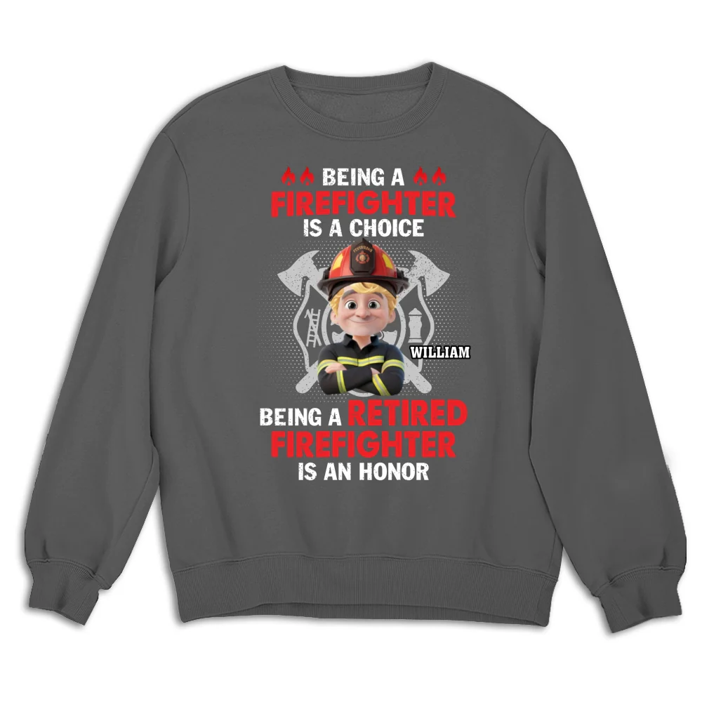 Being A Firefighter - Personalized Custom Shirt - Image 14