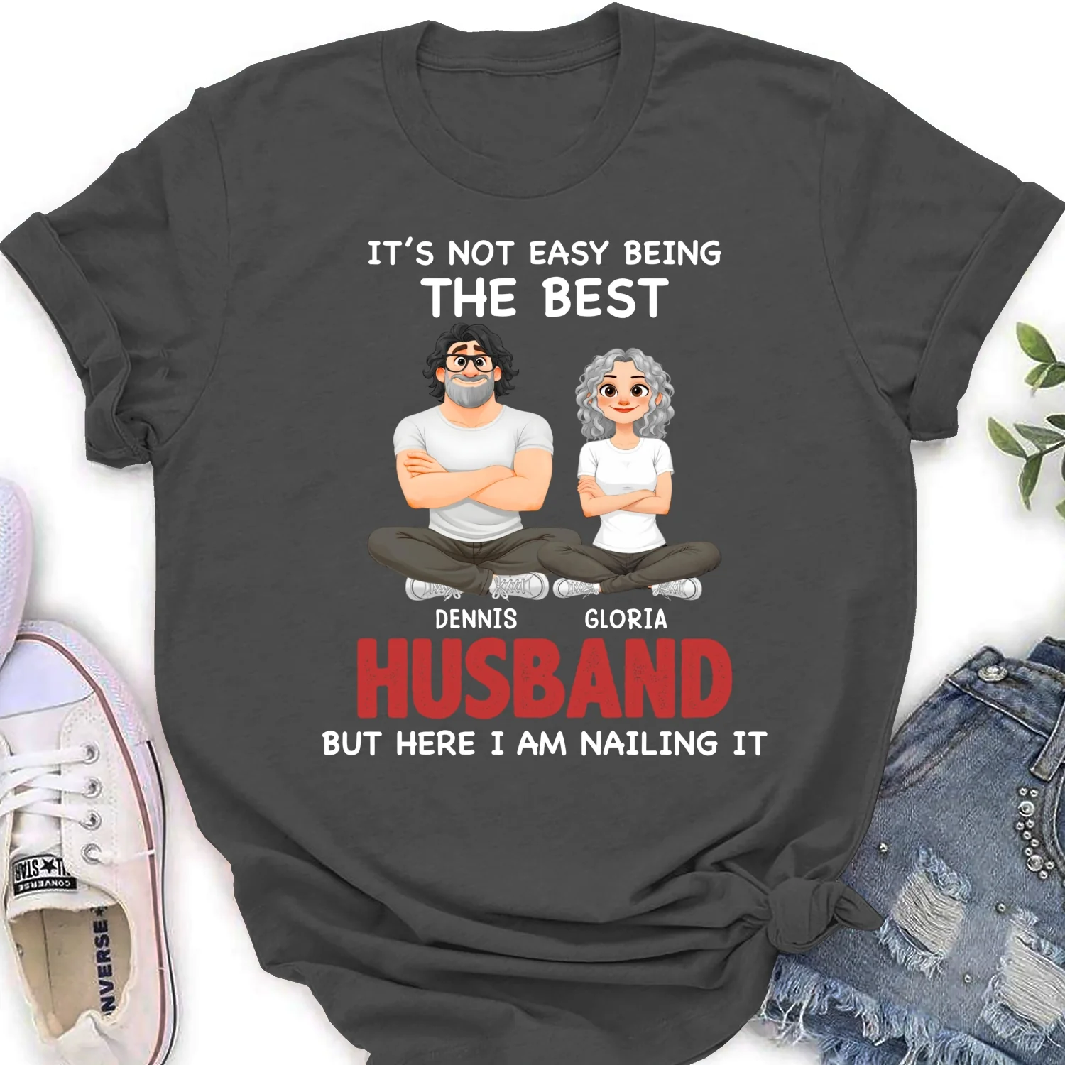 Being The Best Husband - Personalized Custom Shirt - Image 18
