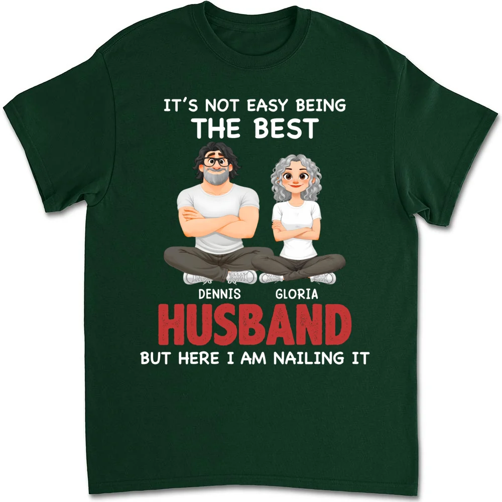 Being The Best Husband - Personalized Custom Shirt - Image 9