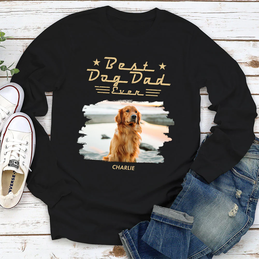Best Classic Dog Photo - Personalized Custom Shirt - Image 2