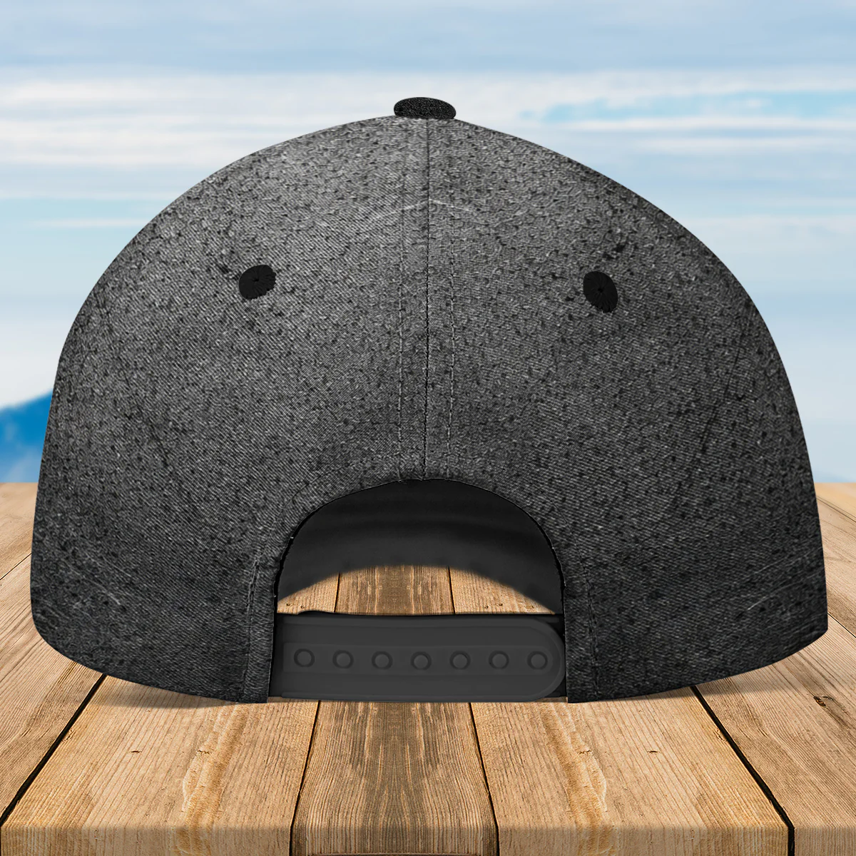 Best Dad Ever 2 - Personalized Custom Classic Cap - Image 5