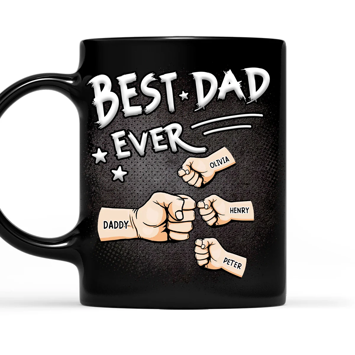 Best Dad - Personalized Custom Coffee Mug